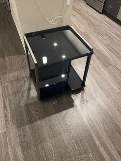 Glass Accent Table