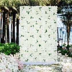 LJIE-House White Flower Wall Backdrop 12Pcs 15x15Inch