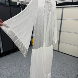 Wedding robe and bag set