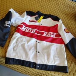 Brand New Men's Racing Jacket Size XL - $29