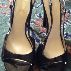 Enzo Angiolini sling back heels