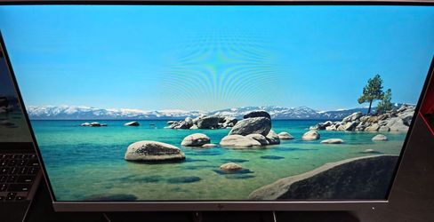 HP e243 monitor - 24 inch with stand
