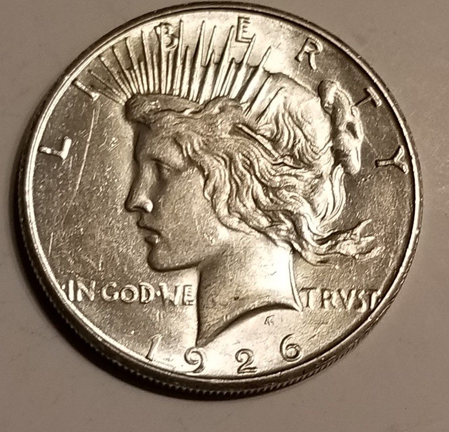 1926 S Peace Dollar
