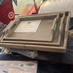 Set Up Three Decor Trays