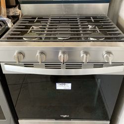 New Whirlpool Gas Stove 