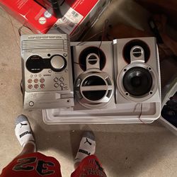 Phillips 5 Cd Boombox 