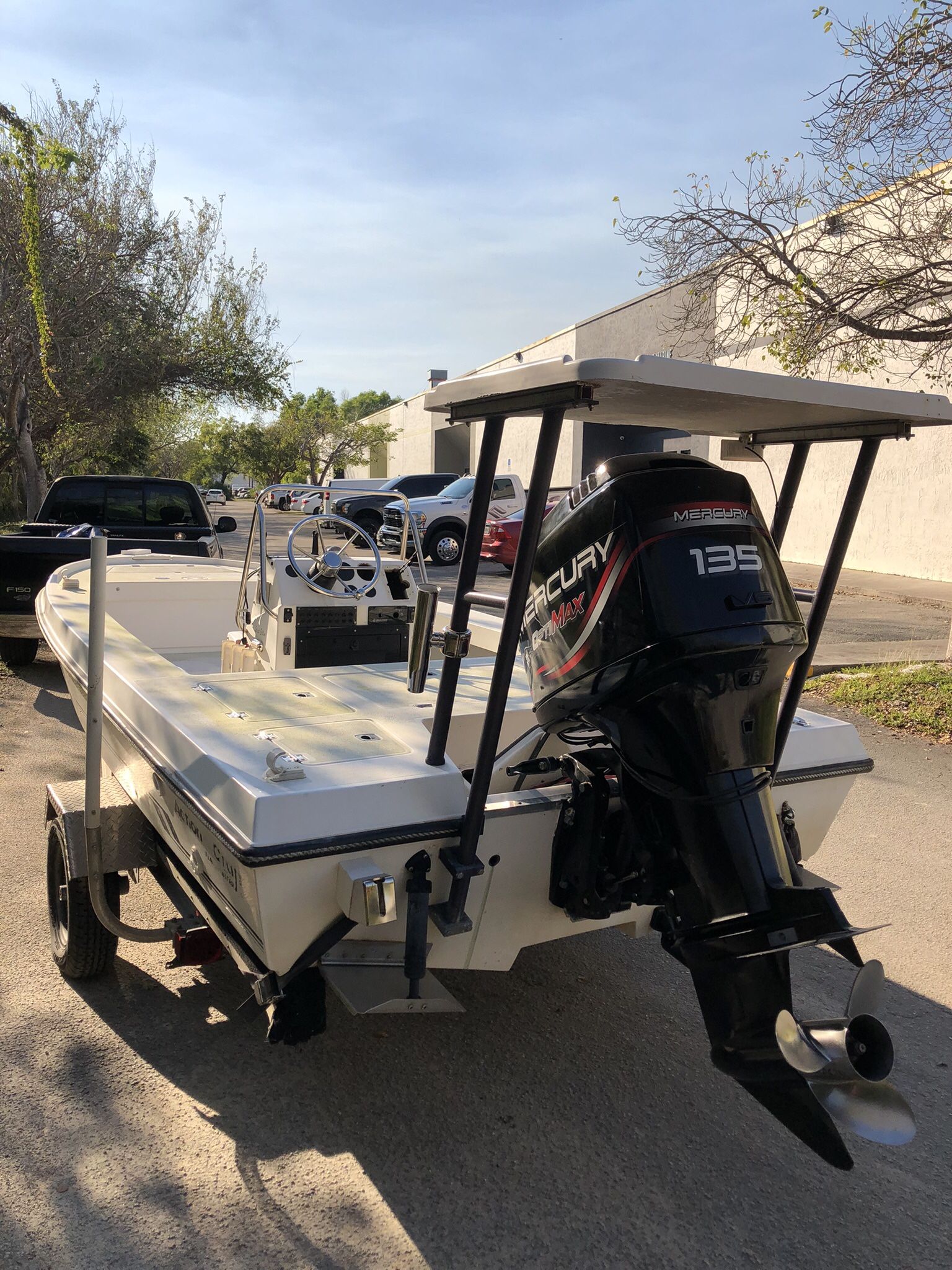 1993 Action Craft 18 ft NO MOTOR! Flats Boat