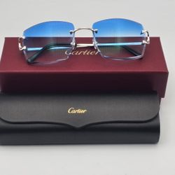 ORIGINAL CARTIER GLASSES BOX AND PAPERS
