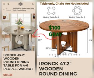 NEW in box - Dining table
