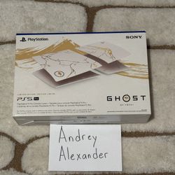 PlayStation 5 PS5 Pro - Ghost of Yotei Gold Limited Edition Console Cover *PS5 NOT INCLUDED*