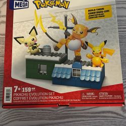 Pikachu Evolution Set Completed 