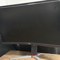 Aoc 27” Curved Monitor 