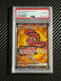 PSA 10 Oricorio ex Ultra Rare Pokemon Card