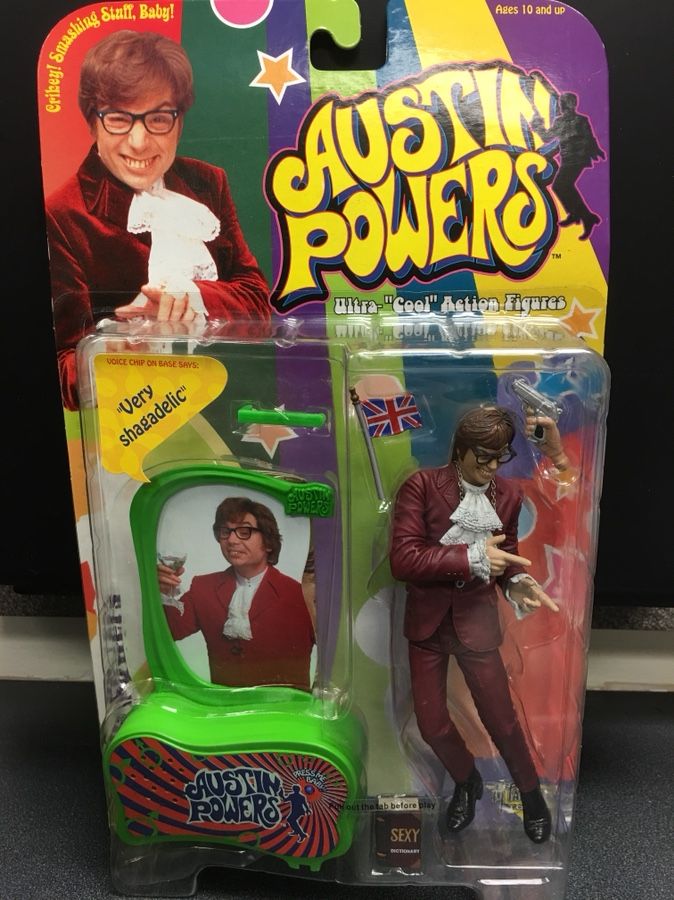 Austin Powers Action Figure NEW