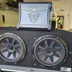 Amplificador Y Subwoofers Kicker 