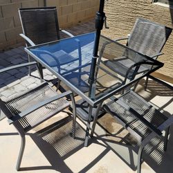 Patio Furniture Table Chairs 