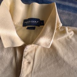 Polo shirt short XL  Yellow