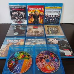 Blu Ray Movies 10 Movie Bundle