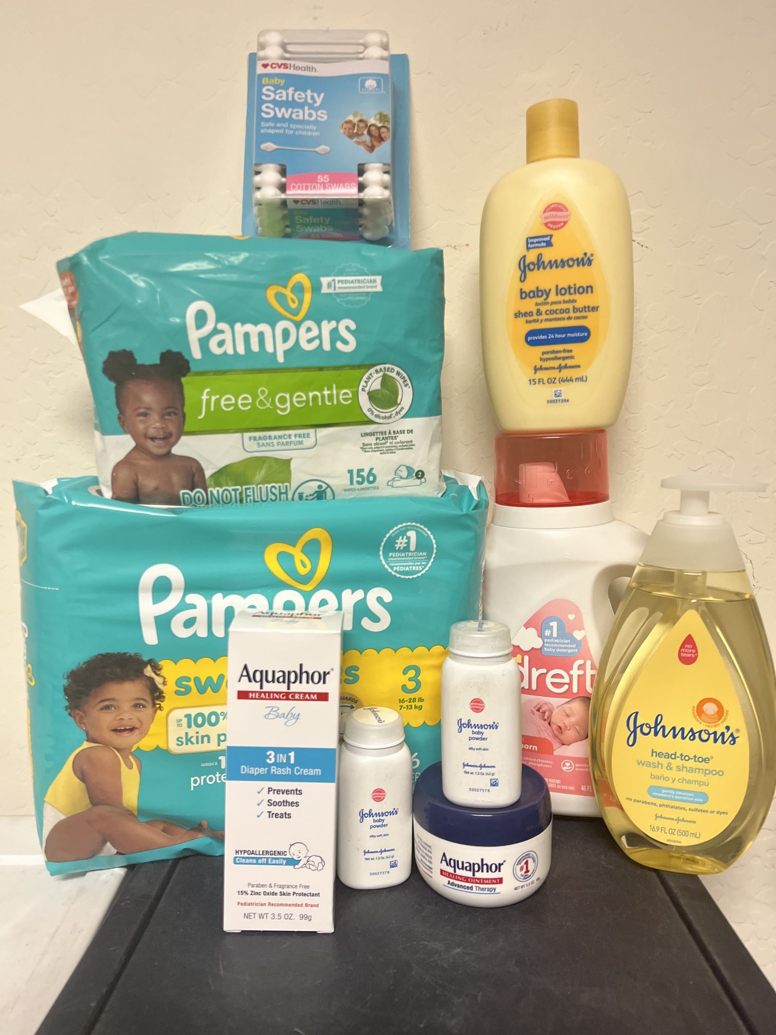 Baby Pampers Bundle For $35