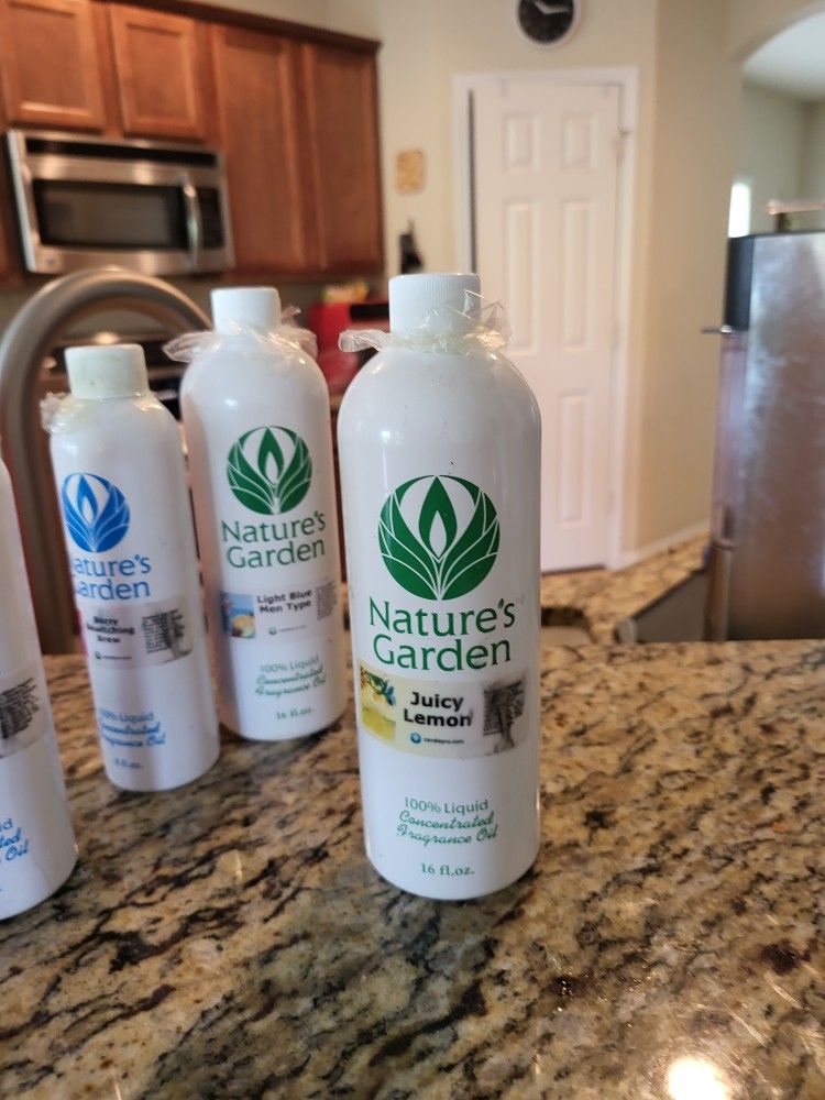 Nature's Garden Fragrance Oils 16 Oz And 8 Oz