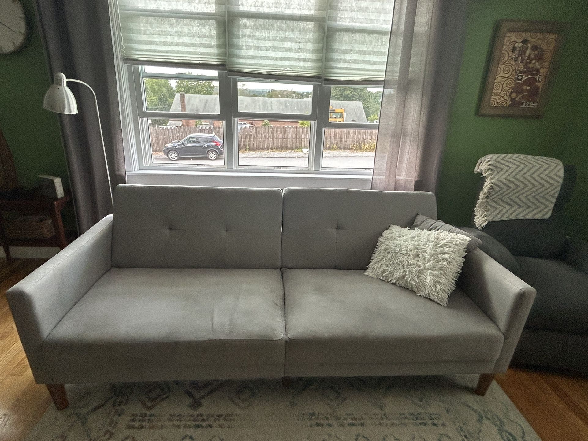 Gray Futon