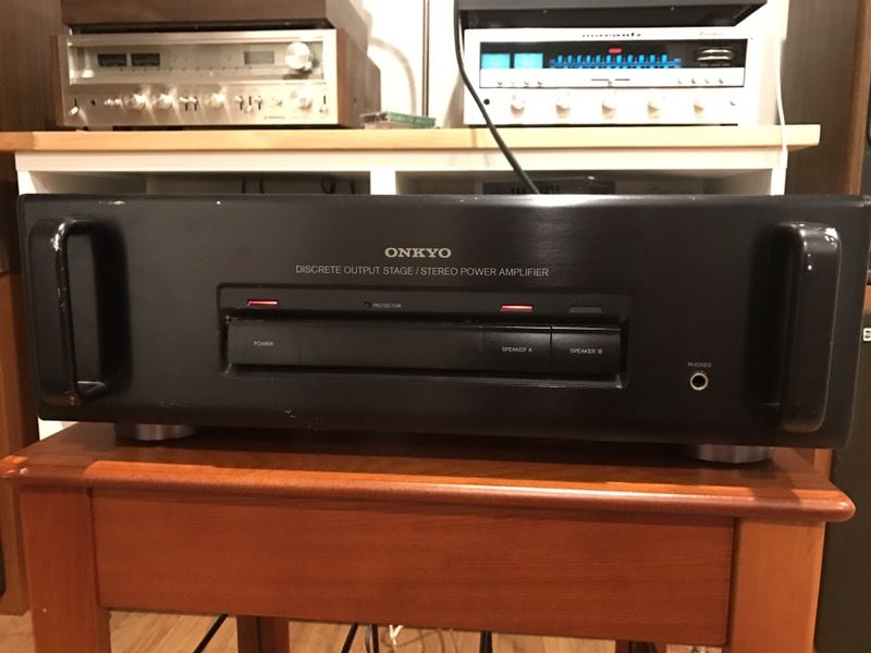 Onkyo M-501 Discrete Output Stage Power Amplifier! 300 watts RMS!