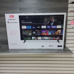 BRAND NEW SEALED RCA 43" Class FHD 1080p LED Smart TV TC-LE43K-AN2401