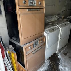 1957 General Electric Wall Oven Vintage