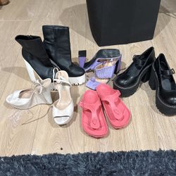 Woman shoes photo shoot size 7 