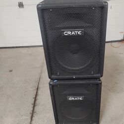 Crate P12 PA Speakers