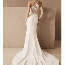 Nouvelle Amsale X BHLDN Size 16 Wedding Gown NEVER WORN