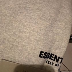 Essentials Hoodie - White ( Small in Men’s)