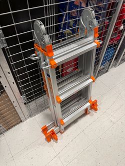 Multi-Position Aluminum Folding Ladder