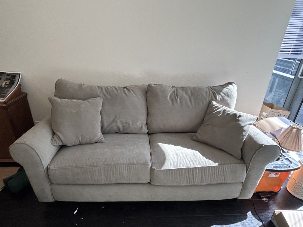 Green couch
