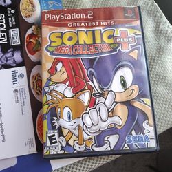 Play Station 2 Sonic  Mega Collection Plus