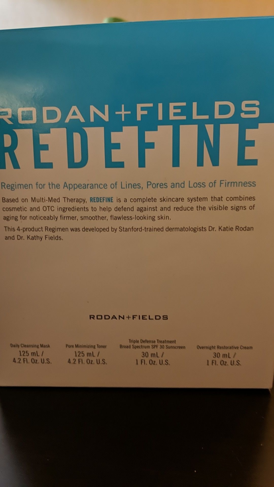 Rodan n Fields Redefine multi-theropy kit