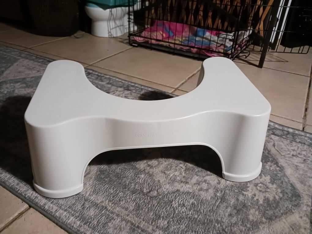 NEW REG SZ SQUATTY POTTY STOOL 9 FINAL PRICE PAID 38+