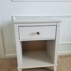 White Nightstand $35