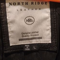 Leather Jacket (Button Up)