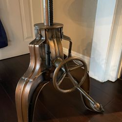 Industrial End Table 