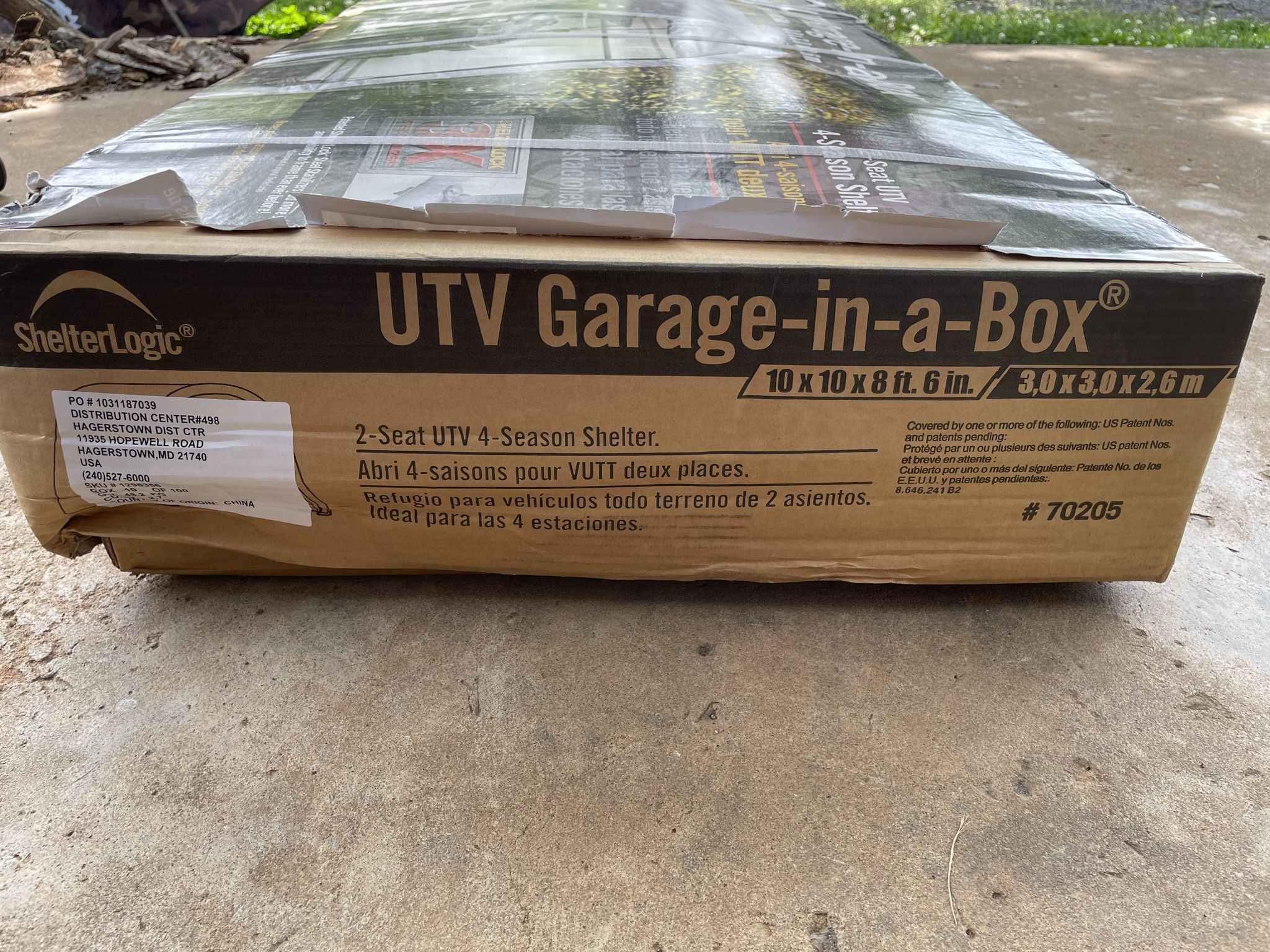 10x10x8.5 Shelterlogic Garage In A Box