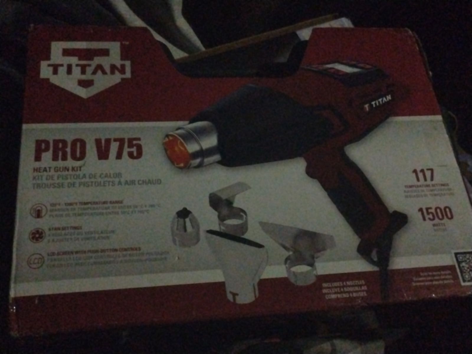 🔥 Titan PRO V75 Heat Gun Kit