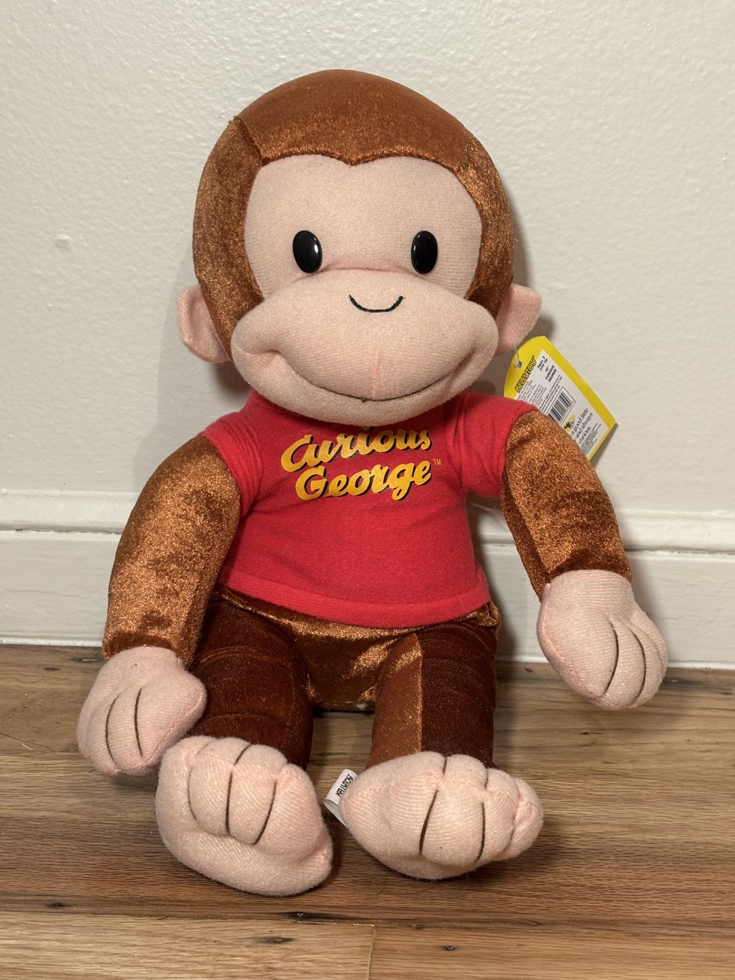 New with tag. Curious George 16”