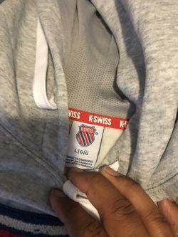 Men’s k Swiss hoodie
