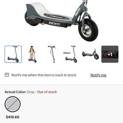Electric scooter 50% off