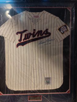 Herman Killebrew Autographed Jersey Framed COA