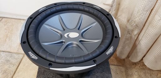 Kicker 10 cvx round L7 with enclosure