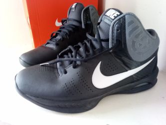 Nike Air Visi Pro 8 High Top Black Shoes