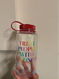 Treat People With Kindness water bottle
