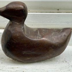 Small Primitive – Artisan Wooden Carved Bird 1974
